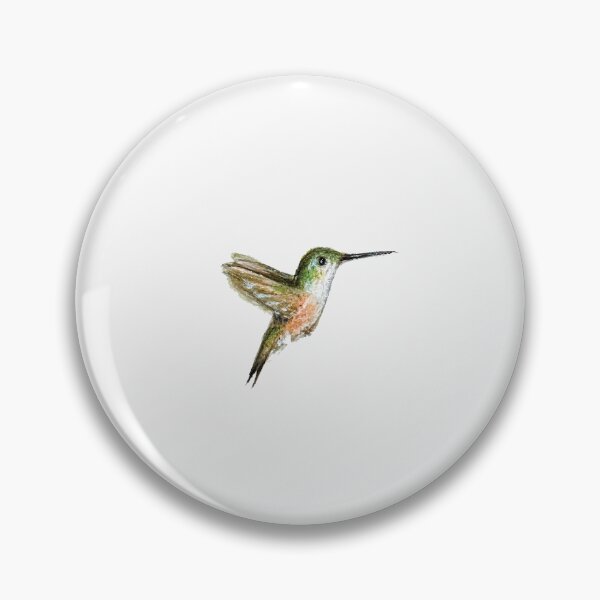 Item preview, Humming Bird - Tiny Hand painted Watercolor Painting designed and sold by artpadanna.