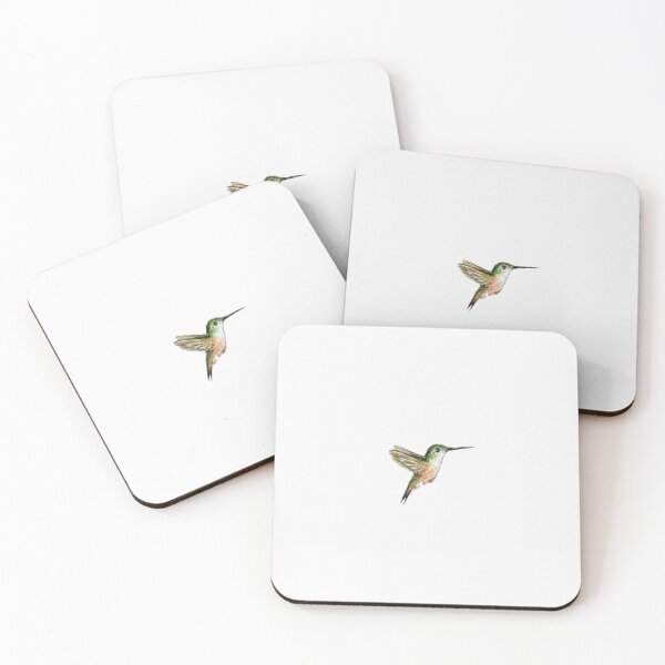 Item preview, Humming Bird - Tiny Hand painted Watercolor Painting designed and sold by artpadanna.