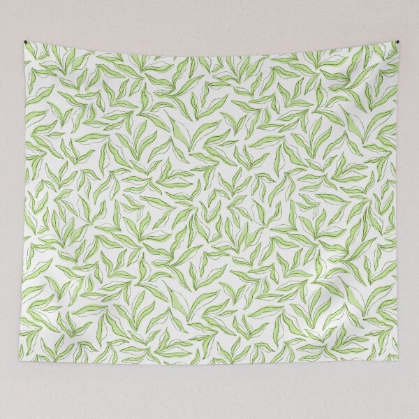 Item preview, Wild bedding - baby pale lime designed and sold by Fabricatemyart.