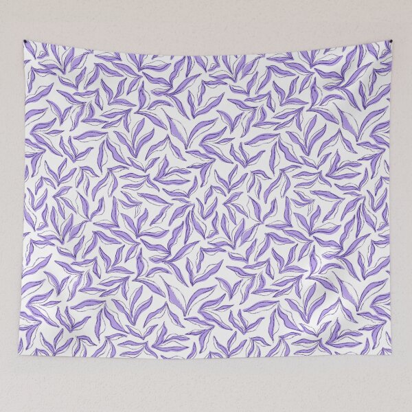 Item preview, Wild bedding - baby Thistle lavender designed and sold by Fabricatemyart.