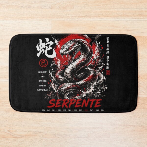Item preview, Chinese Zodiac Snake Warrior | Japanese Samurai Tattoo Art designed and sold by kzadoxico.