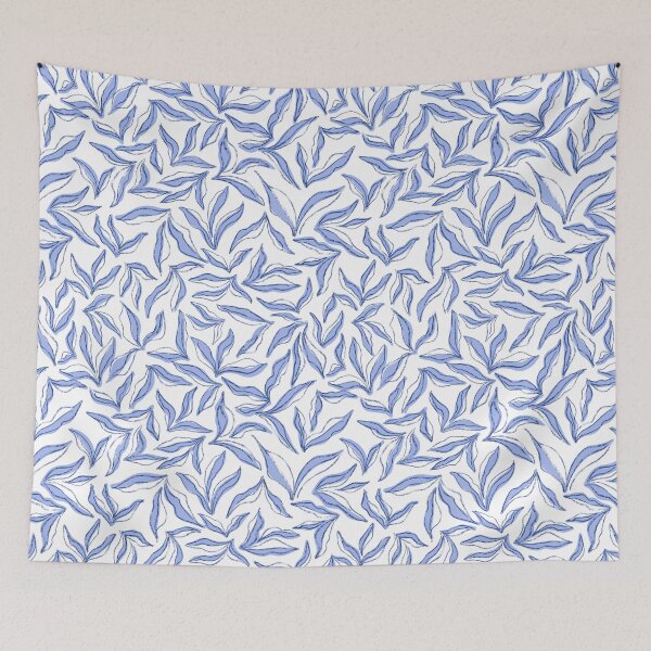 Item preview, Wild bedding - baby periwinkle blue designed and sold by Fabricatemyart.