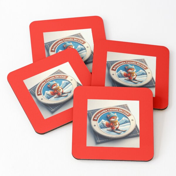 Item preview, Brimacombe Canada Cute 3D Ski Label  Label Text  BRIMACOMBE {F-4}  designed and sold by PaintMeWorld.