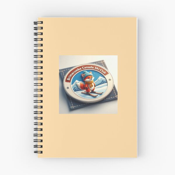 Item preview, Brimacombe Canada Cute 3D Ski Label  Label Text  BRIMACOMBE {F-4}  designed and sold by PaintMeWorld.