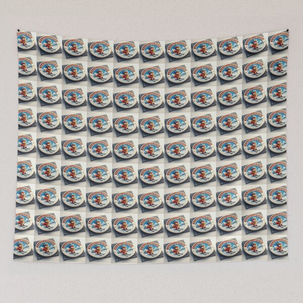 Item preview, Brimacombe Canada Cute 3D Ski Label  Label Text  BRIMACOMBE {F-4}  designed and sold by PaintMeWorld.