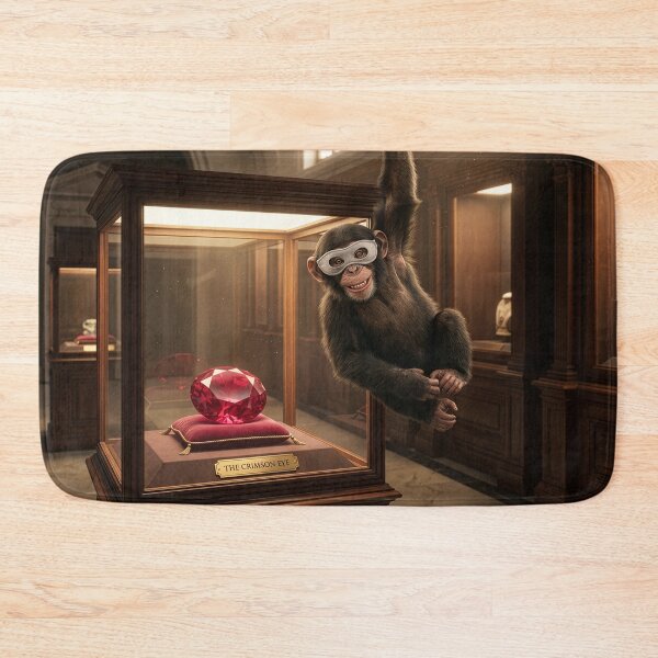 Item preview, Chipper Chimpanzee Pulls Off a Jewel Heist   designed and sold by Tridentulus.