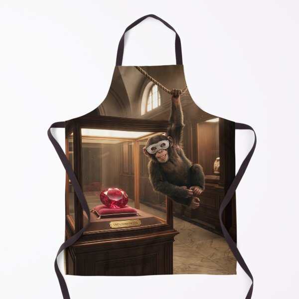 Item preview, Chipper Chimpanzee Pulls Off a Jewel Heist designed and sold by Tridentulus.