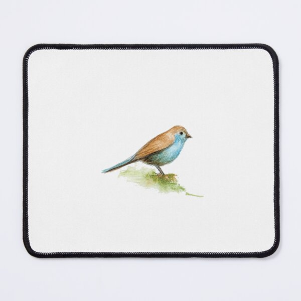 Item preview, Blue Waxbill - Tiny Hand painted Watercolor Painting designed and sold by artpadanna.