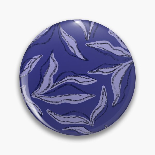 Item preview, Wild bedding - dark indigo blue designed and sold by Fabricatemyart.