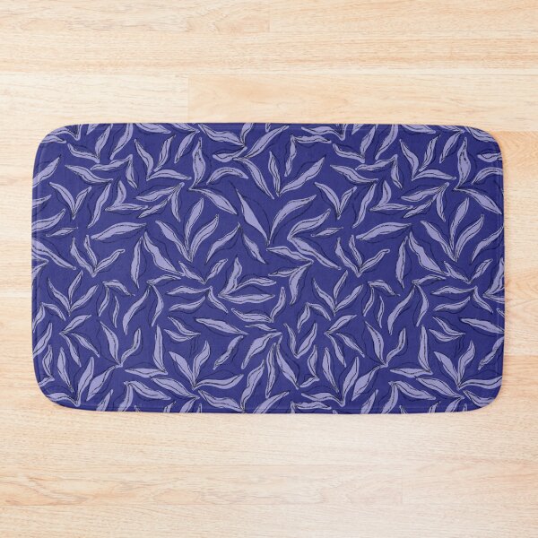Item preview, Wild bedding - dark indigo blue designed and sold by Fabricatemyart.