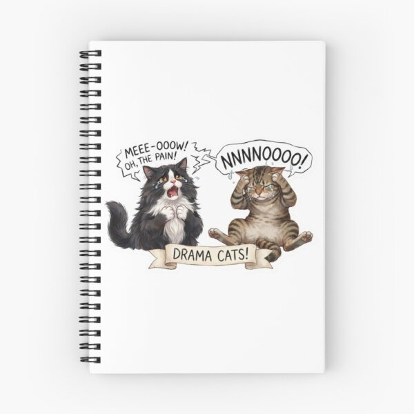 Item preview, cat drama designed and sold by Snurly.