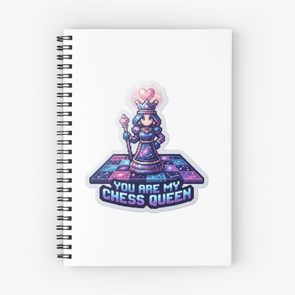 Item preview, You Are My Chess Queen Sticker designed and sold by Imaginarium of Chaos falcon88 .