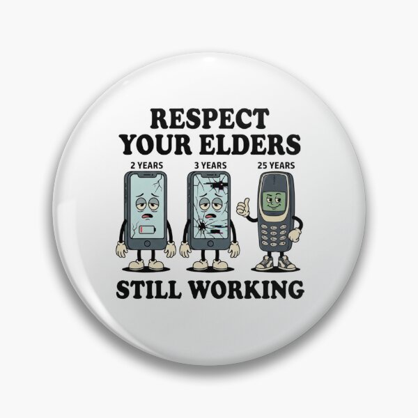 Item preview, Respect Your Elders Phone Technology Humor  designed and sold by AleksandraJac05.