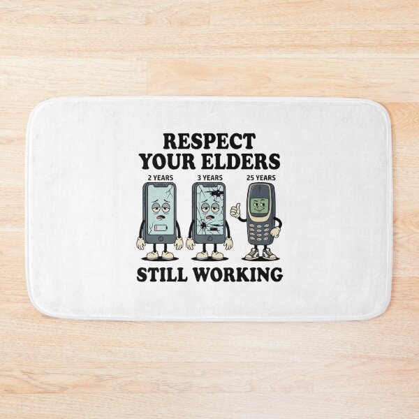 Item preview, Respect Your Elders Phone Technology Humor  designed and sold by AleksandraJac05.