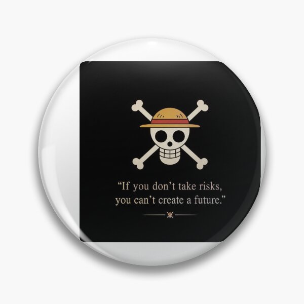 Item preview, One Piece Straw Hat Jolly Roger Quote designed and sold by nyxium-art.