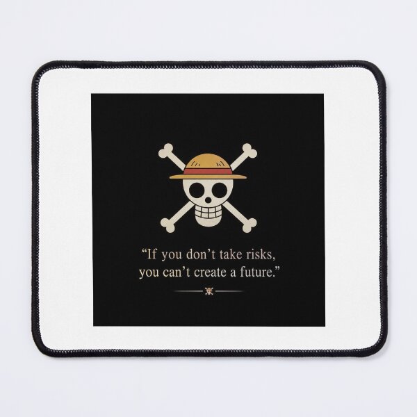 Item preview, One Piece Straw Hat Jolly Roger Quote designed and sold by nyxium-art.