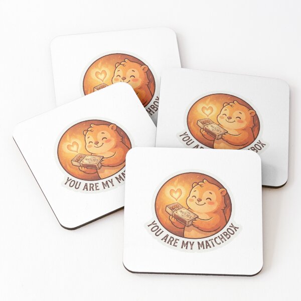 Item preview, You Are My Matchbox Heart Sticker designed and sold by Imaginarium of Chaos falcon88 .