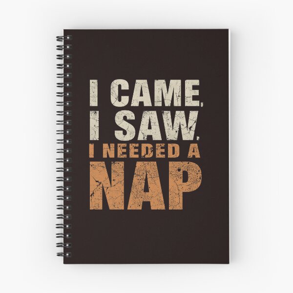 Item preview, I Came I Saw I Needed a Nap Funny T-Shirt | Lazy Humor | Introvert Quote | Vintage Distressed Typography Graphic Tee designed and sold by Vvmd.