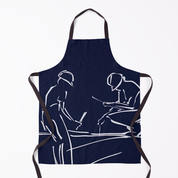 Item preview, Civil engineer - Blue Abstract Art designed and sold by shadow-bloom.