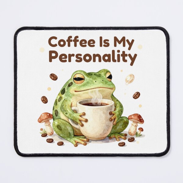 Item preview, Coffee Is My Personality | Funny Coffee Lover Aesthetic Quote designed and sold by Cozy Chaos Studio Co.