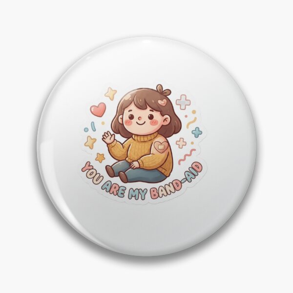 Item preview, You Are My Band Aid Heart Sticker designed and sold by Imaginarium of Chaos falcon88 .