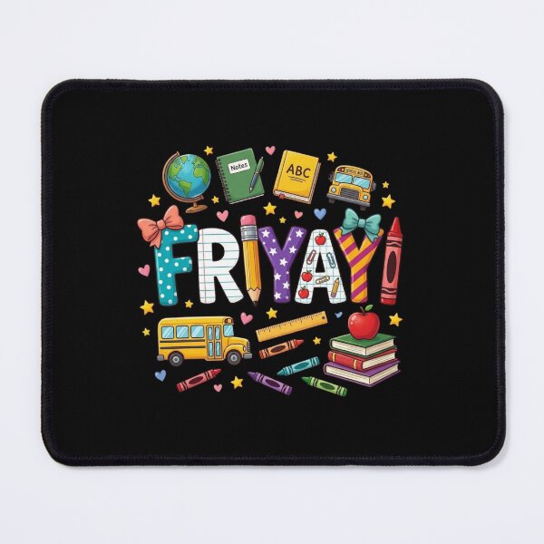 Item preview, Back to School Alphabet Fun With Cute School Supplies designed and sold by FormalDehyena.