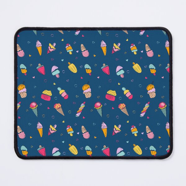 Item preview, Ice Cream Pattern with Cones Popsicles and Sprinkles designed and sold by YourHue.