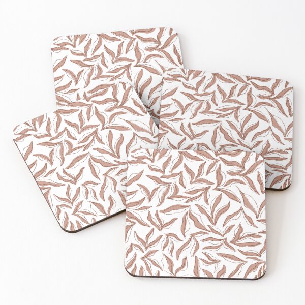 Item preview, Wild bedding - white  Dusty Rose designed and sold by Fabricatemyart.