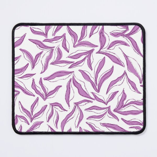 Item preview, Wild bedding - white mauve purple pink designed and sold by Fabricatemyart.