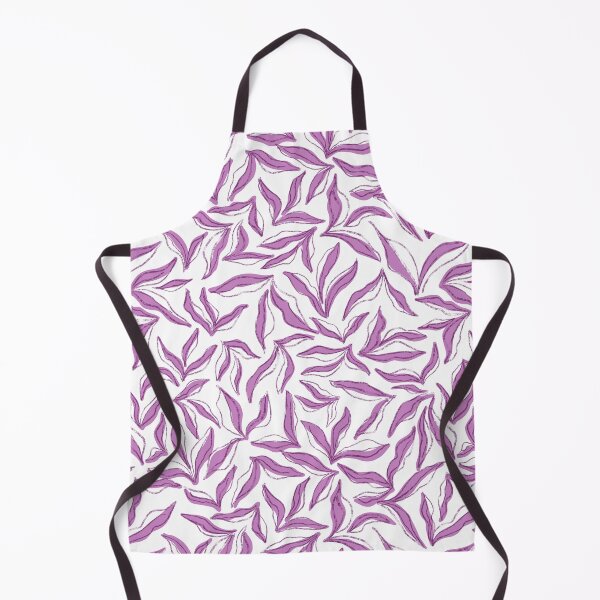 Item preview, Wild bedding - white mauve purple pink designed and sold by Fabricatemyart.