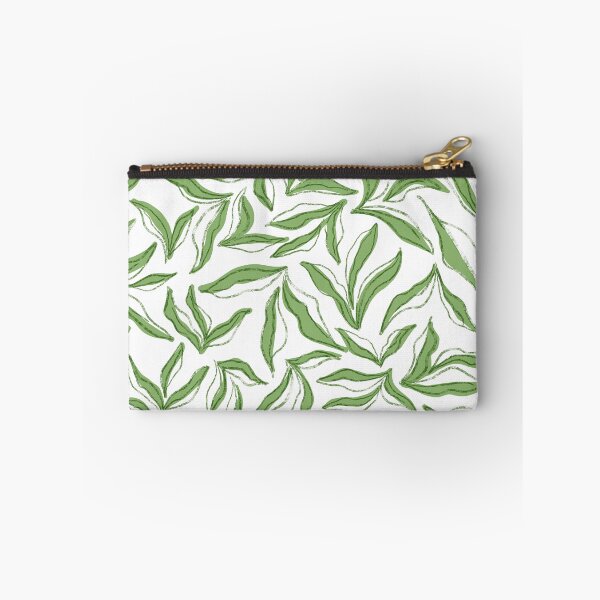 Item preview, Wild bedding - white  mossy green  designed and sold by Fabricatemyart.