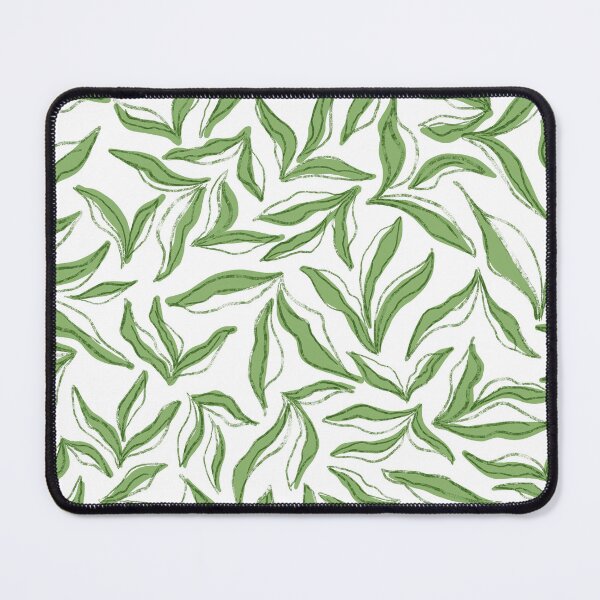 Item preview, Wild bedding - white  mossy green  designed and sold by Fabricatemyart.
