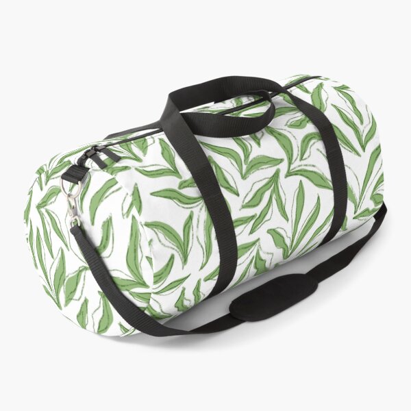 Item preview, Wild bedding - white mossy green designed and sold by Fabricatemyart.