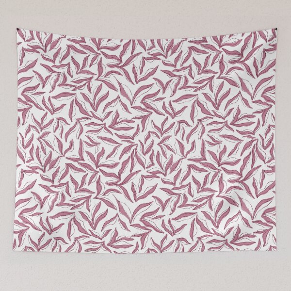 Item preview, Wild bedding - white  Old Rose designed and sold by Fabricatemyart.