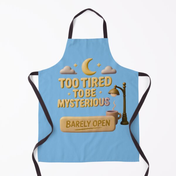 Item preview, Too Tired To Be Mysterious designed and sold by Waldero.