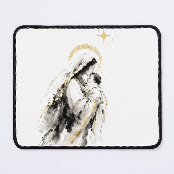 Item preview, The Nativity — Mary and infant Jesus designed and sold by Phos Creatives.