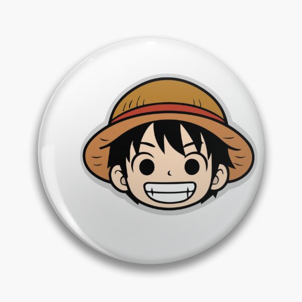 Item preview, Monkey D Luffy Smile Sticker designed and sold by nyxium-art.