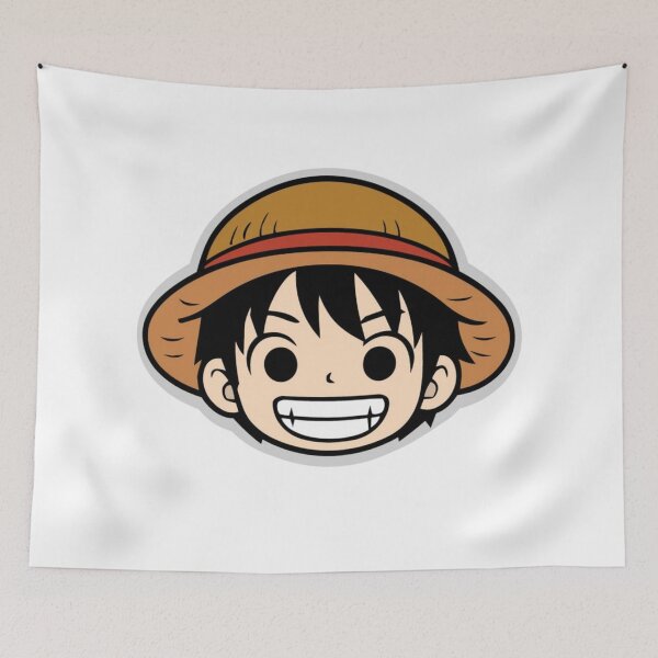 Item preview, Monkey D Luffy Smile Sticker designed and sold by nyxium-art.