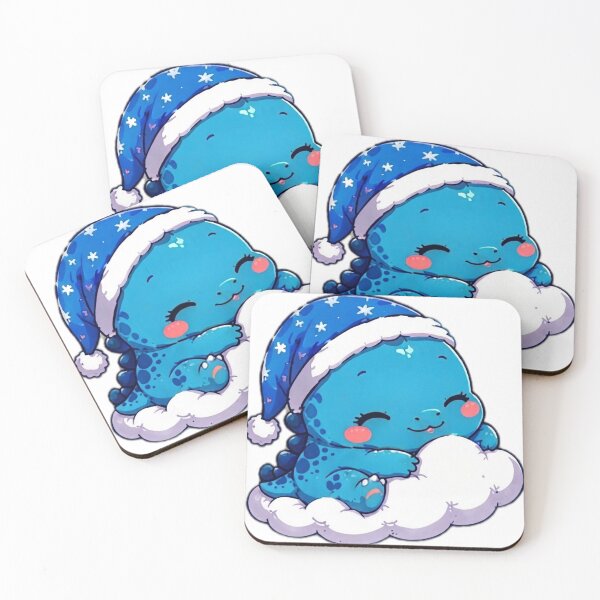 Item preview, Cute Sleepy Dinosaur on Cloud Sticker designed and sold by DailyDoodlesBySumbul.