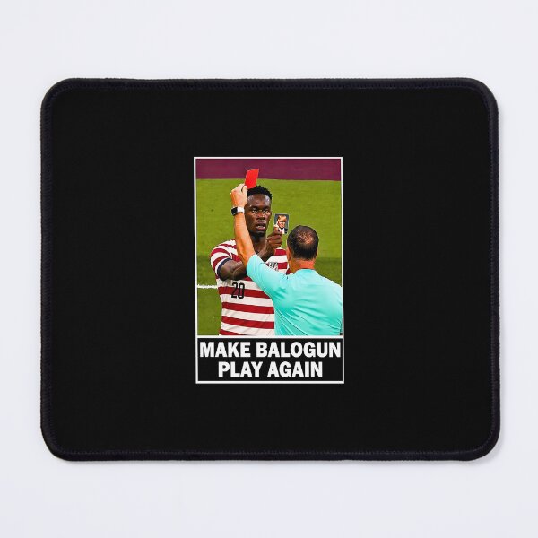 Item preview, Funny Soccer Red Card Meme Folarin Balogun Trump Make Balogun Play Again shirt designed and sold by Rahamkshop.