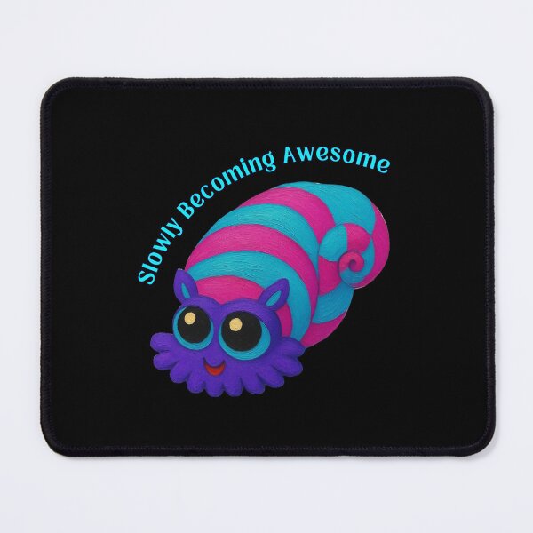 Item preview, Slowly Becoming Awesome - Cute Funny Snail Monster designed and sold by PatykArt.