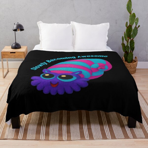 Item preview, Slowly Becoming Awesome - Cute Funny Snail Monster designed and sold by PatykArt.