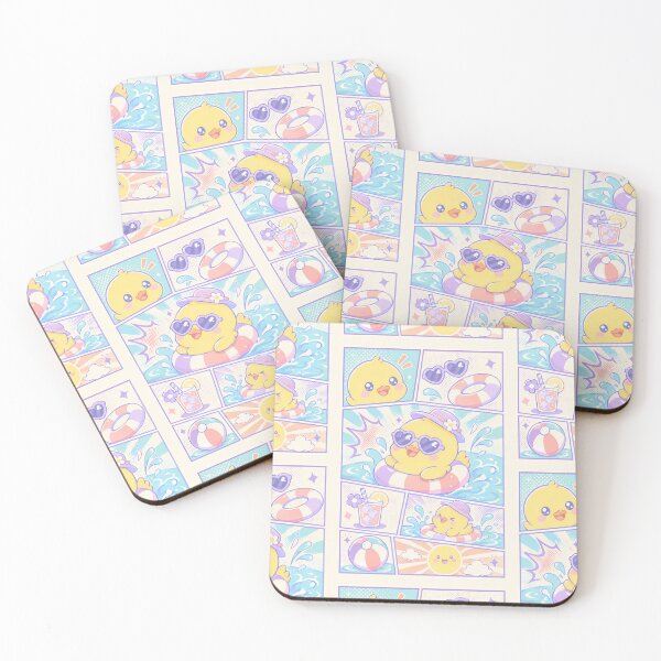 Item preview, Kawaii Summer Duckling Pool designed and sold by Magmashup.