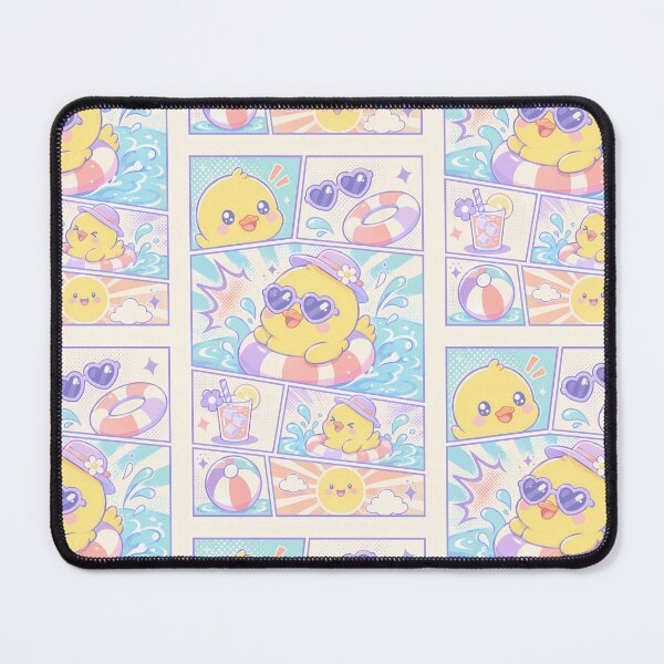 Item preview, Kawaii Summer Duckling Pool designed and sold by Gift Phrase Studio.