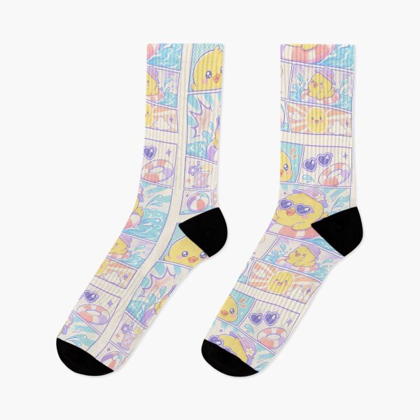 Item preview, Kawaii Summer Duckling Pool designed and sold by Gift Phrase Studio.