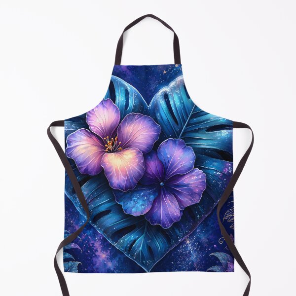 Item preview, Hearts 12 - Tropical Monstera Heart and Hibiscus Art designed and sold by NikaNavi.