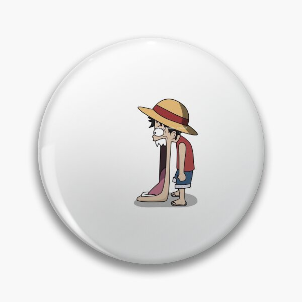 Item preview, Sad Monkey D Luffy Artwork designed and sold by nyxium-art.