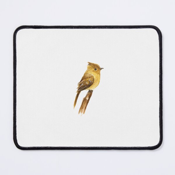 Item preview, Tufted Flycatcher - Tiny Hand painted Watercolor Painting designed and sold by artpadanna.