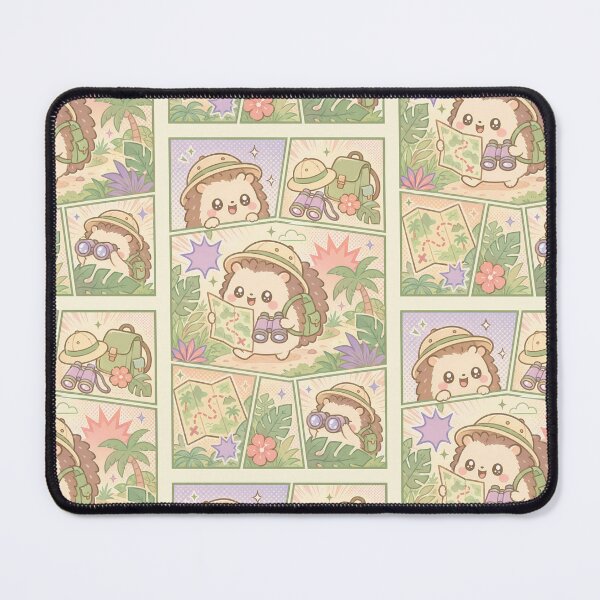 Item preview, Kawaii Explorer Hedgehog Adventure designed and sold by Gift Phrase Studio.