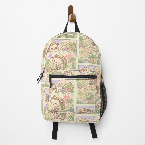 Aperçu de l'œuvre Kawaii Explorer Hedgehog Adventure créée et vendue par Magmashup.